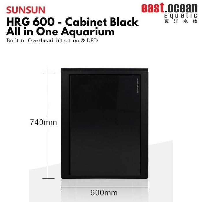 SUNSUN HRG-600 PVC Cabinet (60cm) (Black / White)