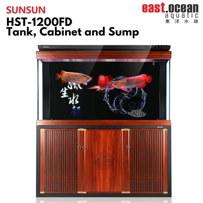SUNSUN HST-1200FD Aquarium (119cm) Set - Tank & Cabinet