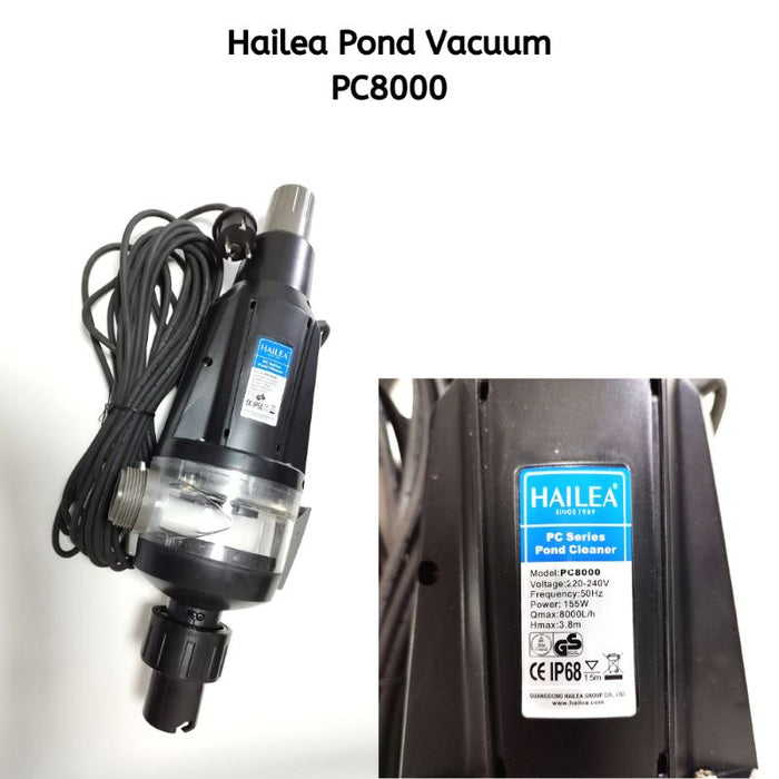 HAILEA PC-8000 Pond Vacuum Cleaner