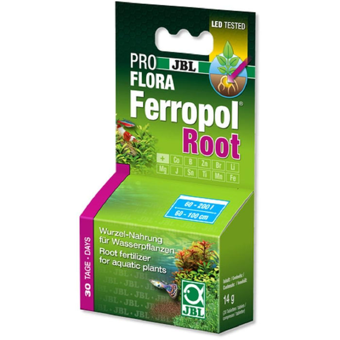 JBL Ferropol Root 30 Tabs (Fertiliser Tab for Aquarium Plants Roots)
