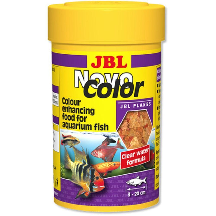 JBL NovoColor - Colour Enchancing Flakes for Tropical Fishes (100/250ml)