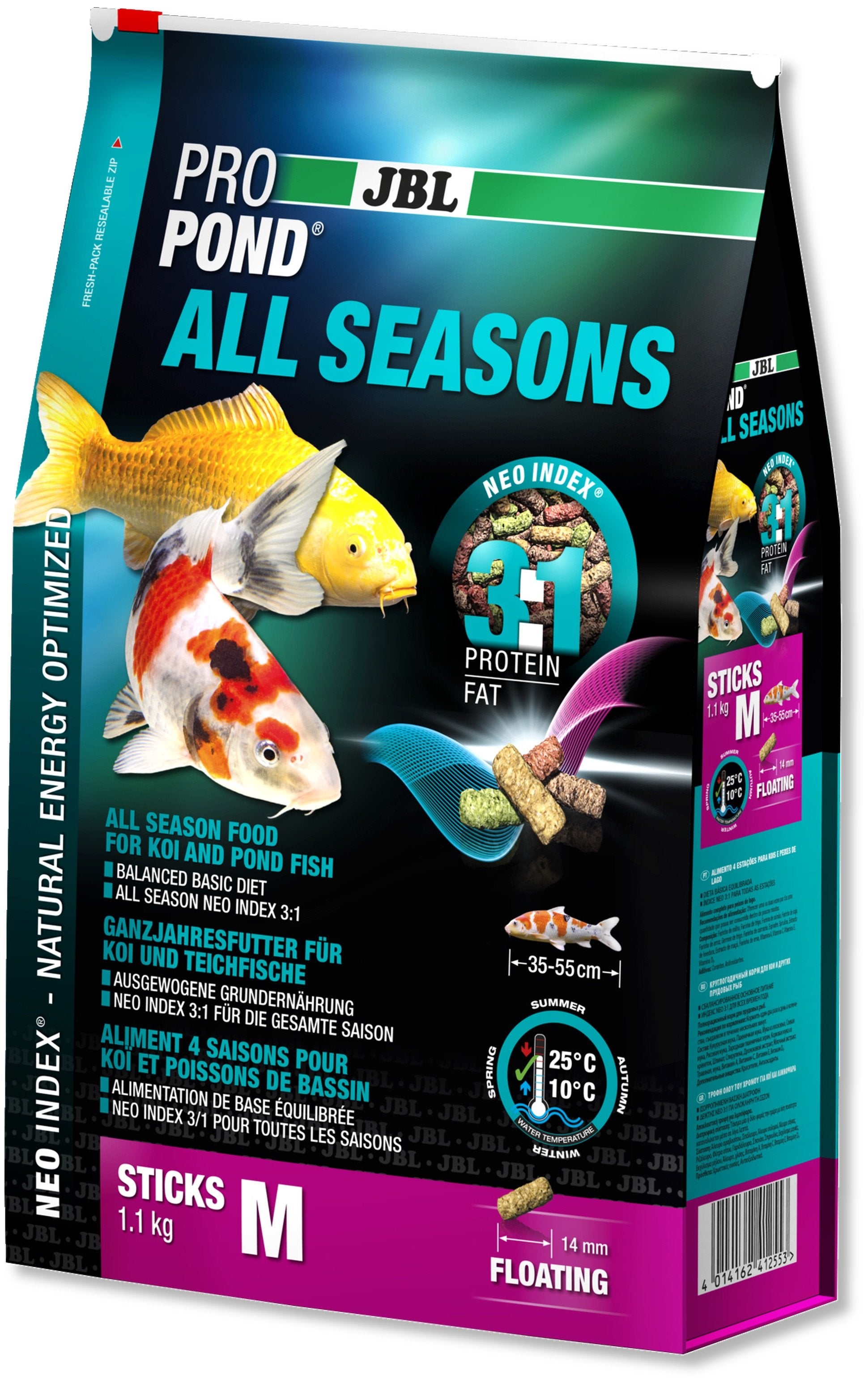 Produktbild von KRILLMEHL- Krill Zierfischfutter Koifutter 100% Natürliches Tierfutter 1 Kg