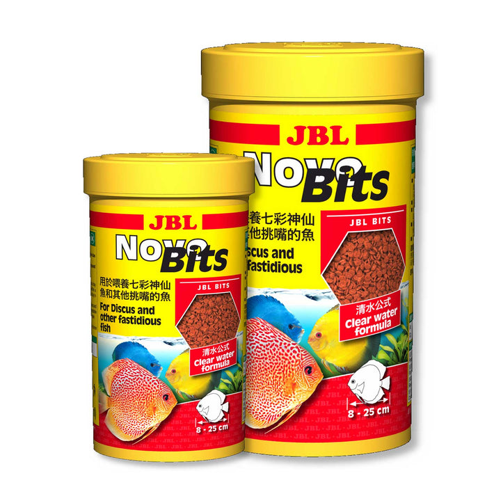 JBL NovoBits 250ml / 1L / 10.5L (Colour Granules For Discus)