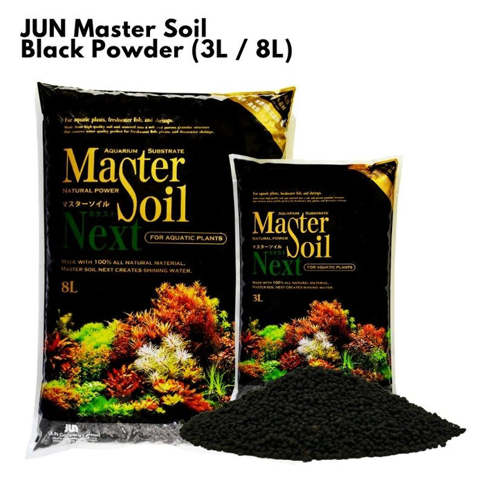 JUN Master Soil - Black Powder (3L / 8L)