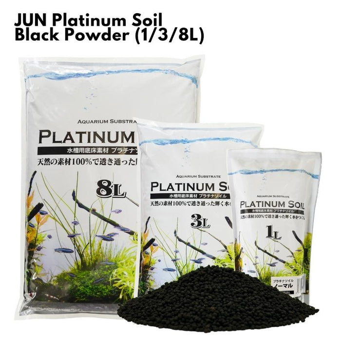 JUN Platinum Soil - Black Powder (1/3/8L)