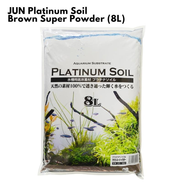 JUN Platinum Soil - Brown Super Powder (1/3/8L)