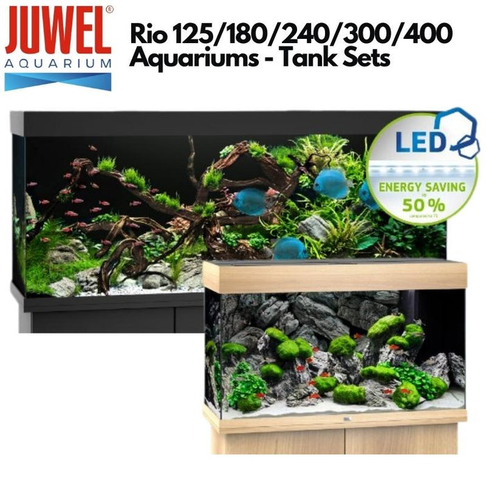 JUWEL Rio Aquariums (Rio 125/180/240/300/400 Tank Set)