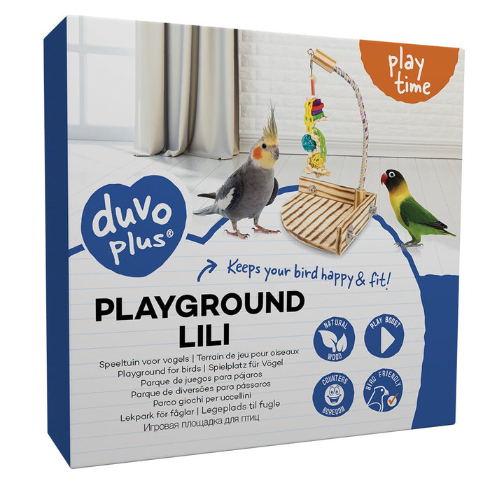 DUVO PLUS Bird PlayGround Lili Multicolour (25 x 25 x 38cm)