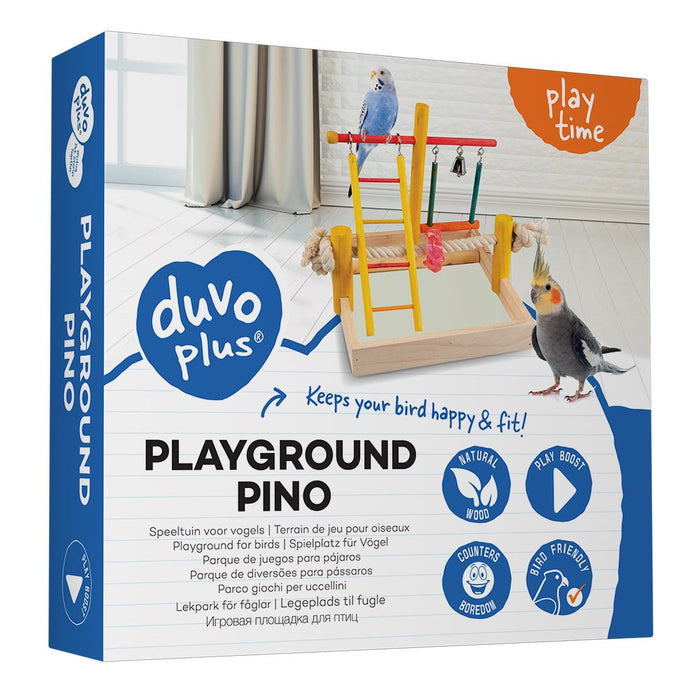 DUVO PLUS Bird Play Ground Pino (22.5 x 22.5 x 20cm)