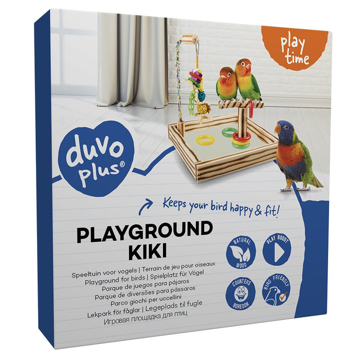 DUVO PLUS Bird Playground Kiki Multicolour (35 x 35 x 37cm)