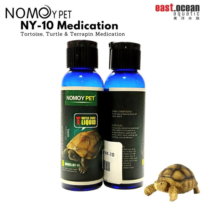 NOMOYPET NY-10 Tortoise, Turtle & Terrapin Medication (60ml)