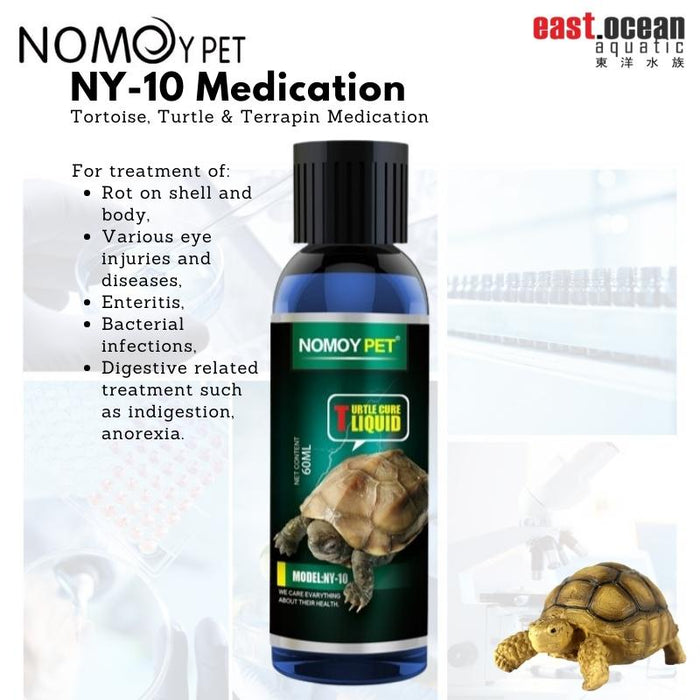NOMOYPET NY-11 Tortoise, Turtle & Terrapin Medication (60ml)