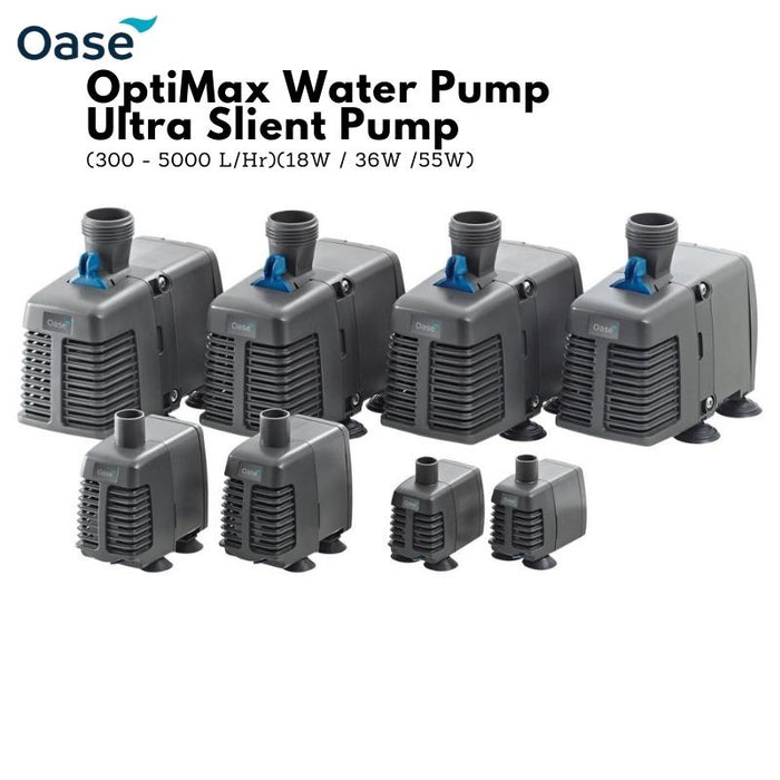 OASE OptiMax Water Pump - Ultra Silent (300 - 5000 L/Hr)