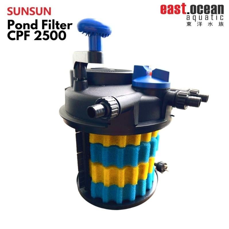 SUNSUN CPF2500 / CPF10000 Pond Filters w/ UV — East Ocean Aquatic