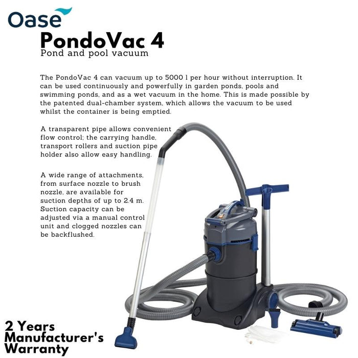OASE PondoVac 4  Pool & Pond Vacuum cleaner