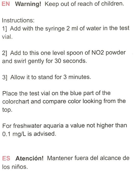 SALIFERT Nitrite Test kit for freshwater (NO2)