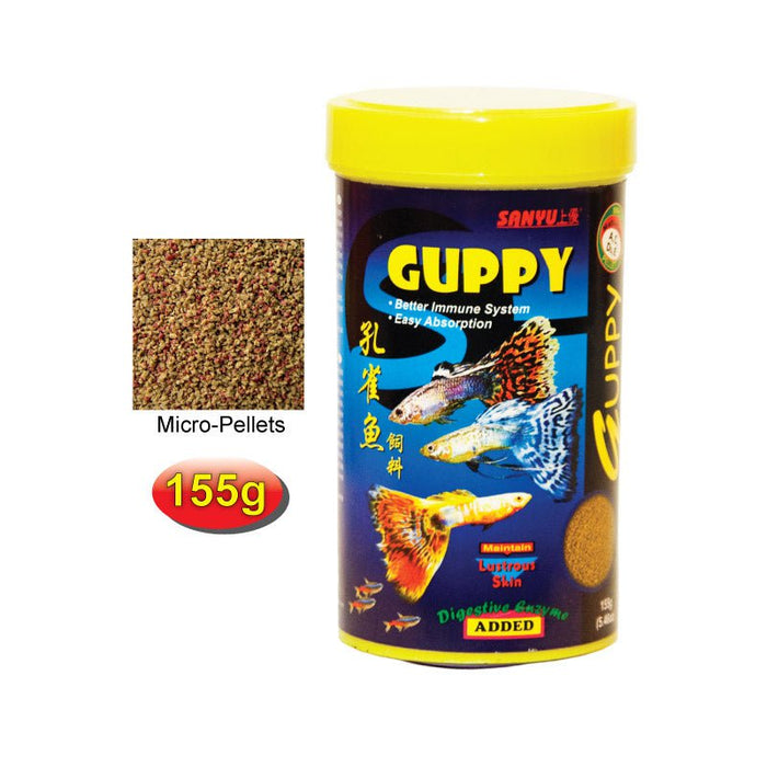 SANYU - Guppy Food 50/155g
