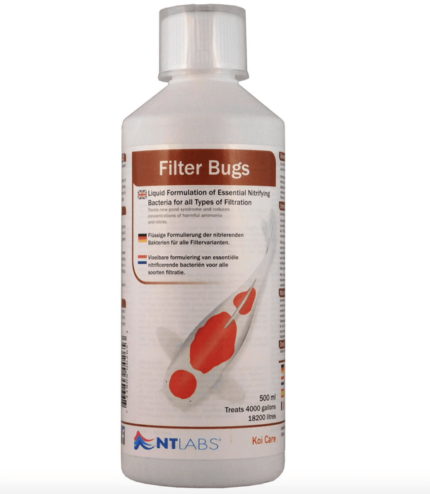NT LABS Koi Care Filter Bugs 500ml (concentrate beneficial bacteria)
