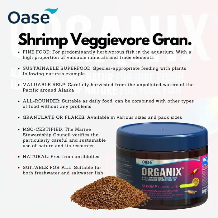 ORGANIX Shrimp Veggievore Granuates 150 ml