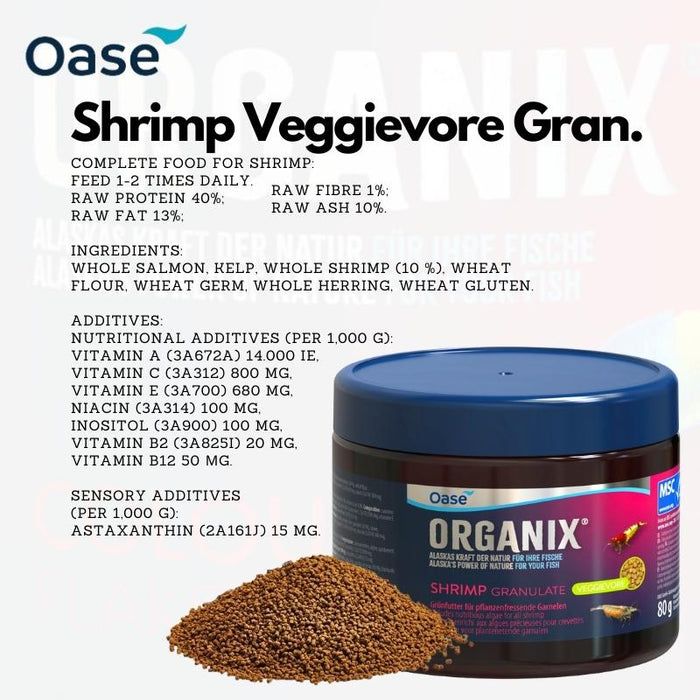 ORGANIX Shrimp Veggievore Granuates 150 ml