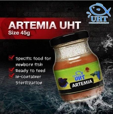 UHT Artemia / Baby Brine shrimp - 45g (Bottled)