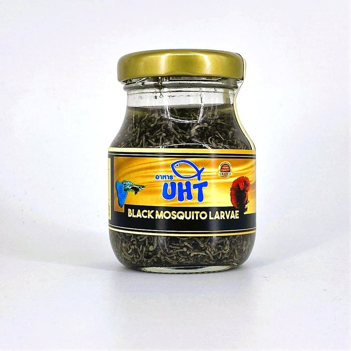 UHT Black Mosquito Larvae - 75g (Bottled)