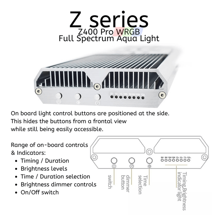 Week Aqua Z400D WRGB led Light — East Ocean Aquatic Week Aqua Z400D WRGB led Light — East Ocean Aquatic