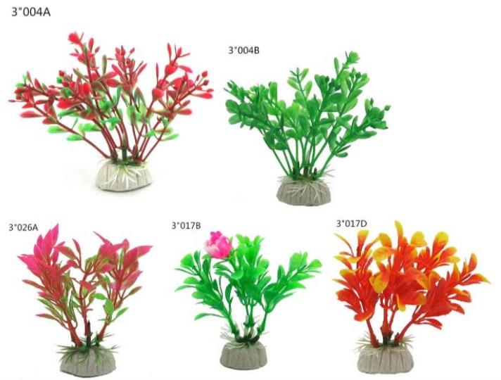 Zhen De Decoration - Plant Deco 3" Narrow 10pcs/pack