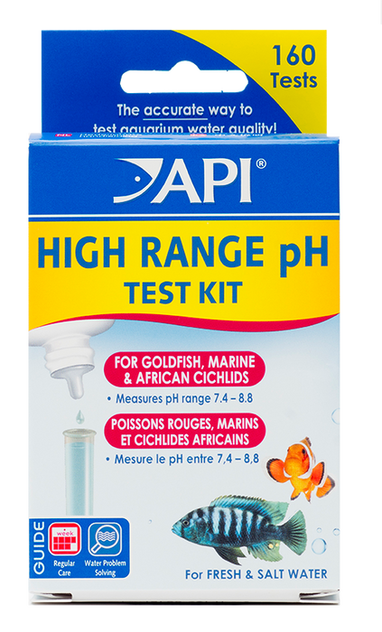 API FW/SW High range PH test Kit
