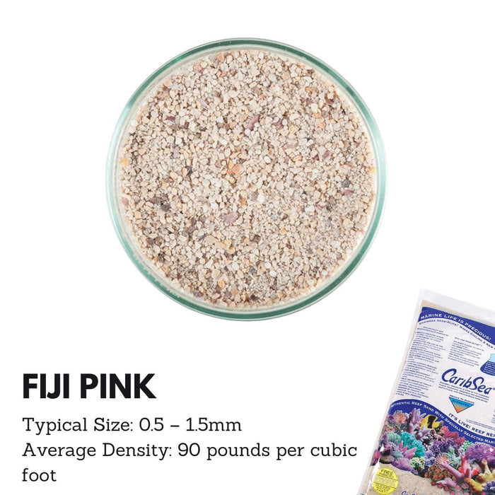 Caribsea Aragalive Fiji Pink (10/20lbs)