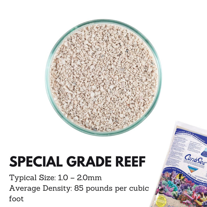 Caribsea Aragalive Special Grade Reef Sand (10/20lbs)