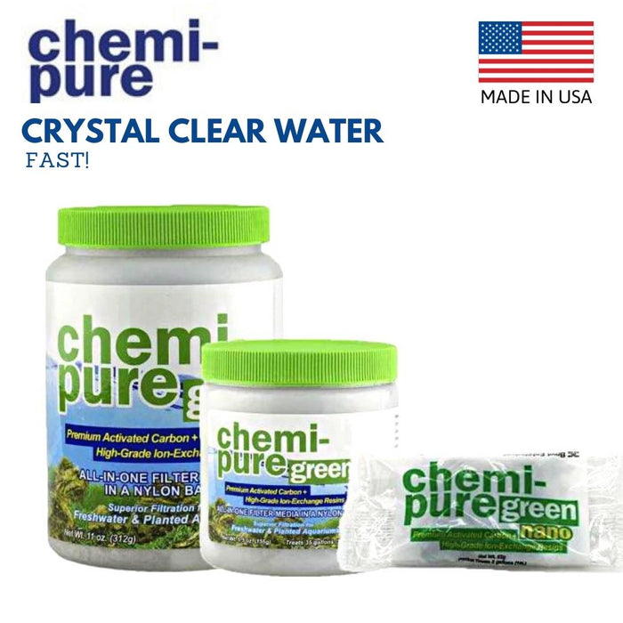 BOYD Chemipure GREEN (crystal clear water in planted aquarium)