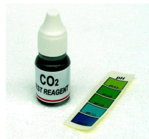 ANS OPTI GLASS CO2 Checker Reagent w/colour chart