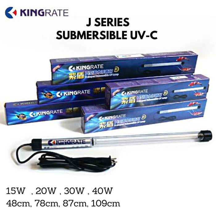 KINGRATE Submersible UV-C lamp J series (48-109cm) (15W - 40W)