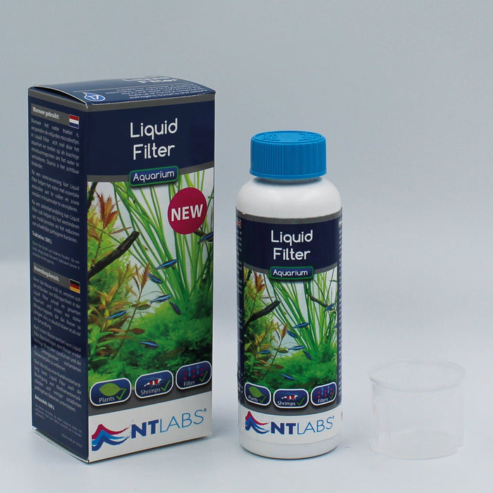 NT LABS Aquarium Liquid Filter 100ml (remove cloudy water and odor)