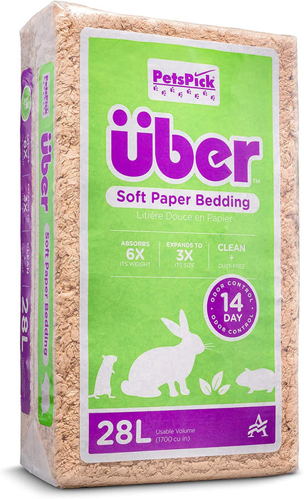 PETSPICK - Natural Uber Soft Paper Bedding (28 & 56L)