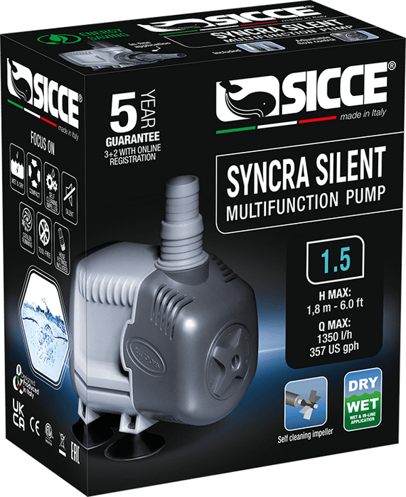 SICCE Syncra Silent Multifunction Pump